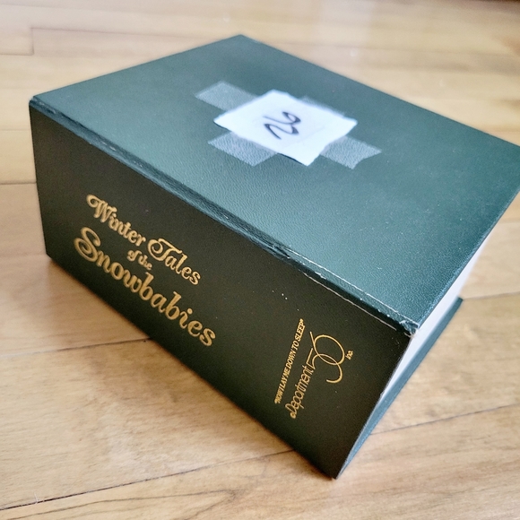 Vintage Department 56 Winter Tales "Now I Lay Me Down to Sleep" Snowbaby - Picture 8 of 9